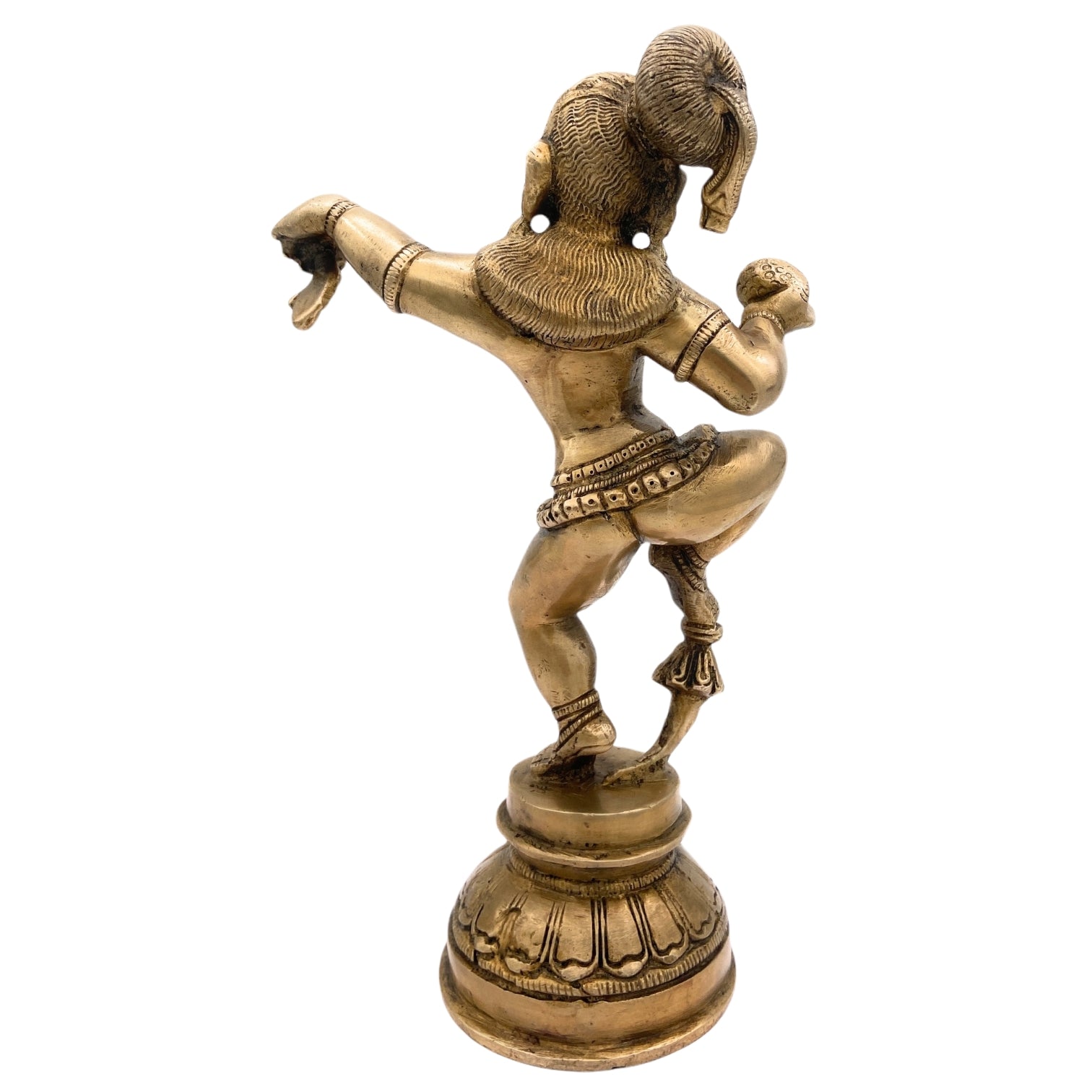 Brass Krishna Nartana Dancing Statue-ArtyCraftz.com