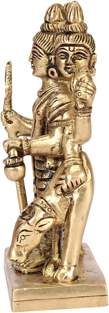Brass Lord Dattatreya Statue-ArtyCraftz.com