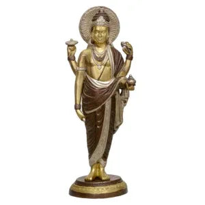 Brass Lord Dhanvantari