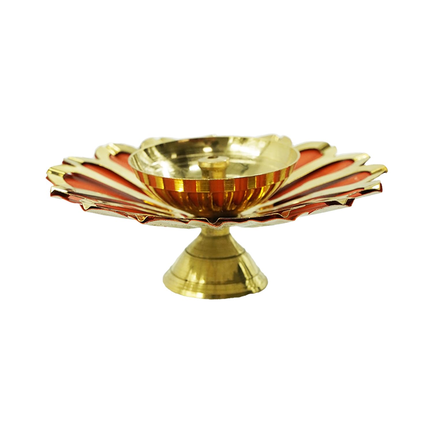 Brass Lotus 4 Inches Diya