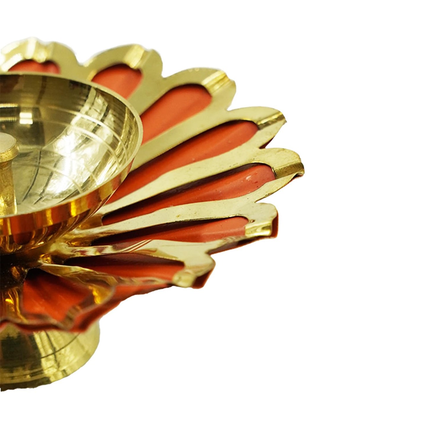 Brass Lotus 4 Inches Diya