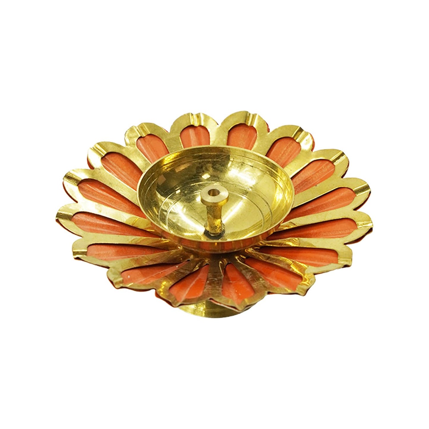 Brass Lotus 4 Inches Diya