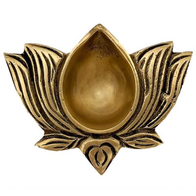 Brass Lotus Diya