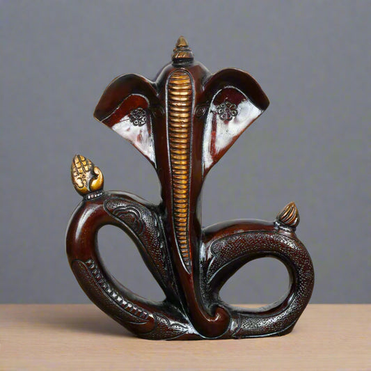 Brass Modern Art Infinite Loop Ganesh-ArtyCraftz.com