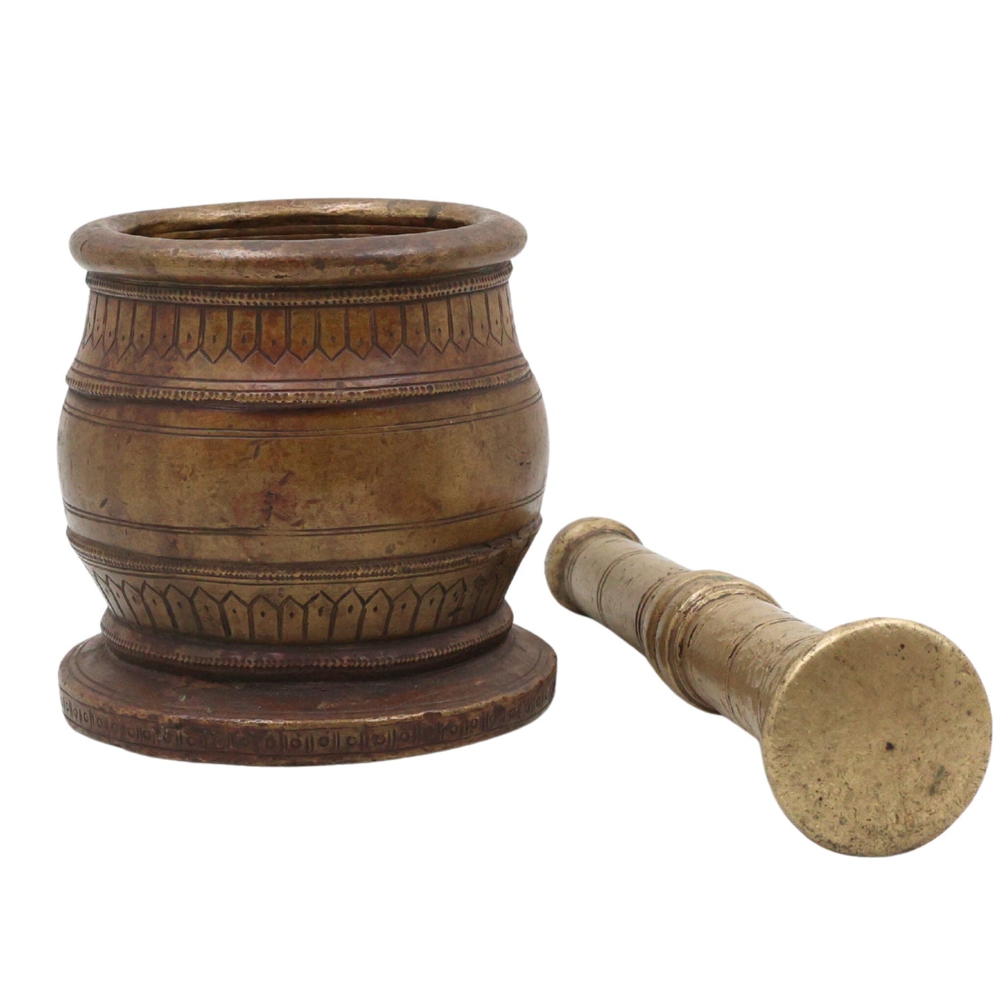 Brass Mortar and Pestle-ArtyCraftz.com