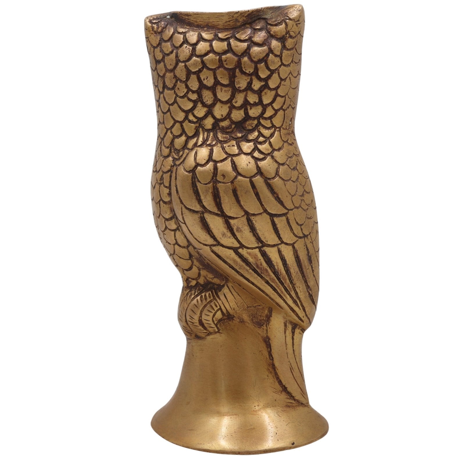 Brass Owl Pen Holder-ArtyCraftz.com