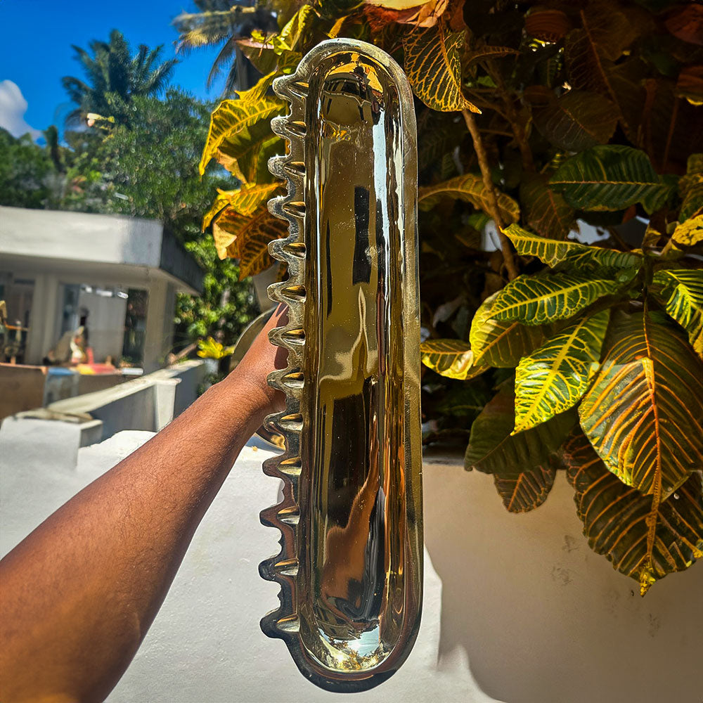 Brass Paathi Vilakku-ArtyCraftz