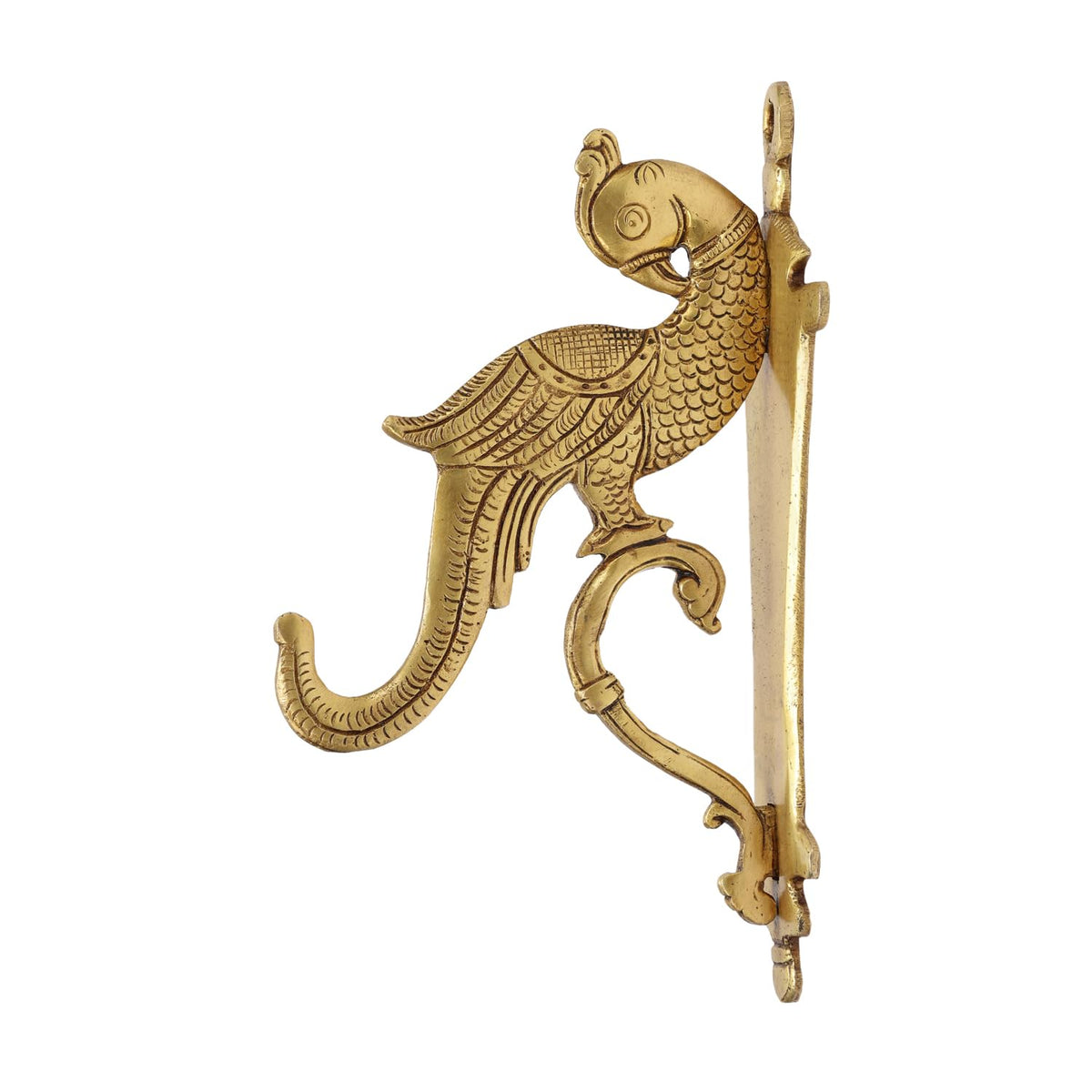 Brass Peacock Hook Holder-artycraftz.com