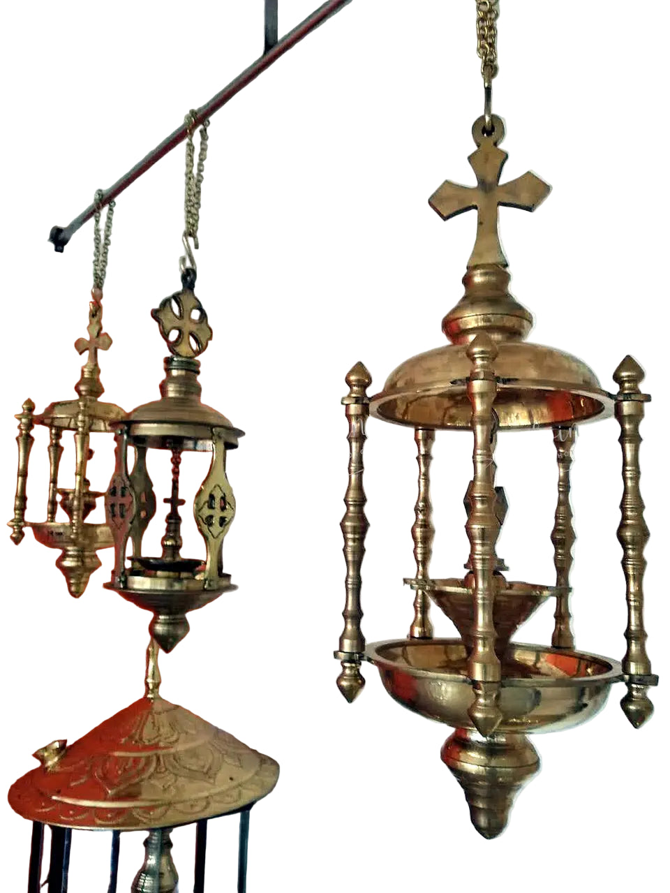 Brass Poliya Vilakku-ArtyCraftz.com