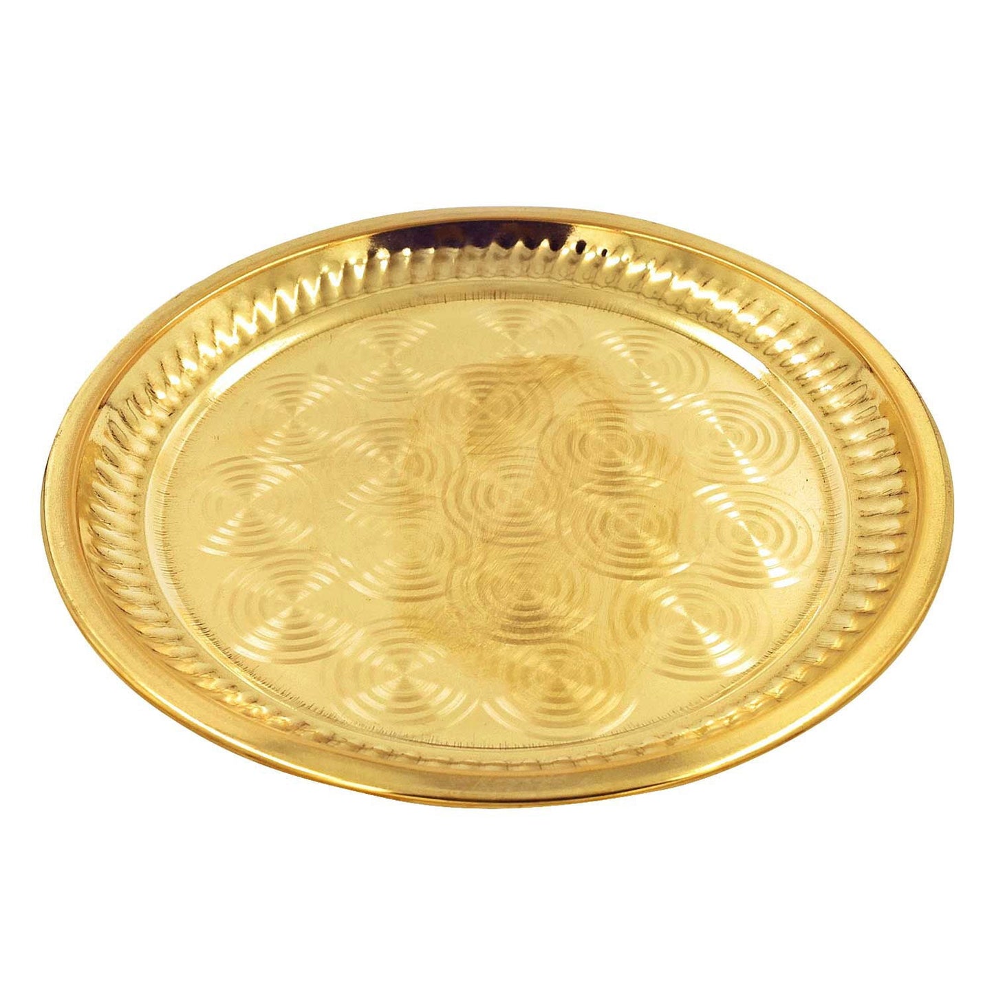 Brass Pooja Plate-ArtyCraftz.com