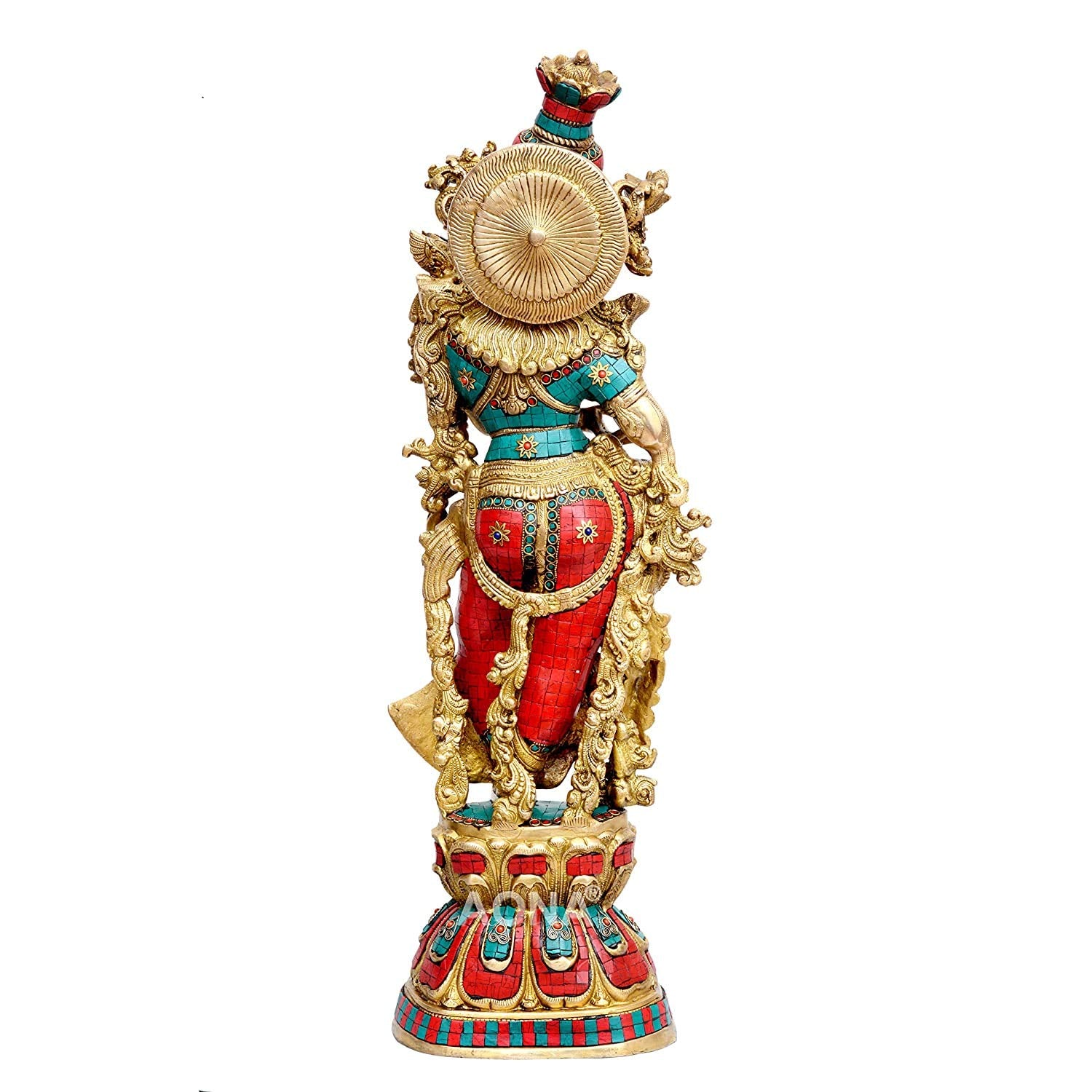 Brass Radha Statue -ArtyCraftz.com