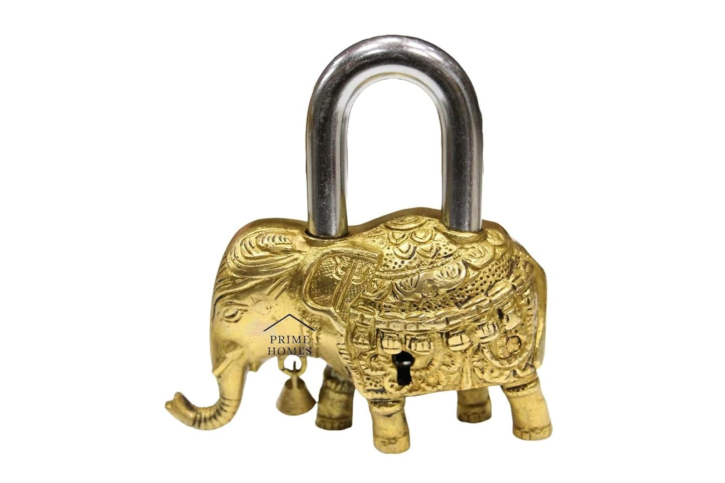 Brass Royal Elephant Padlock-ArtyCraftz.com