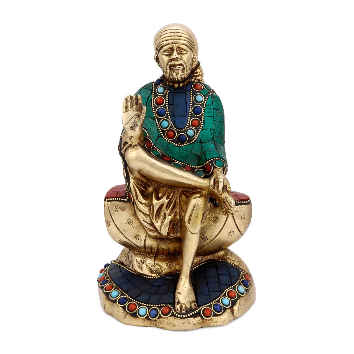 Brass Sai Baba Statue-ArtyCraft.com