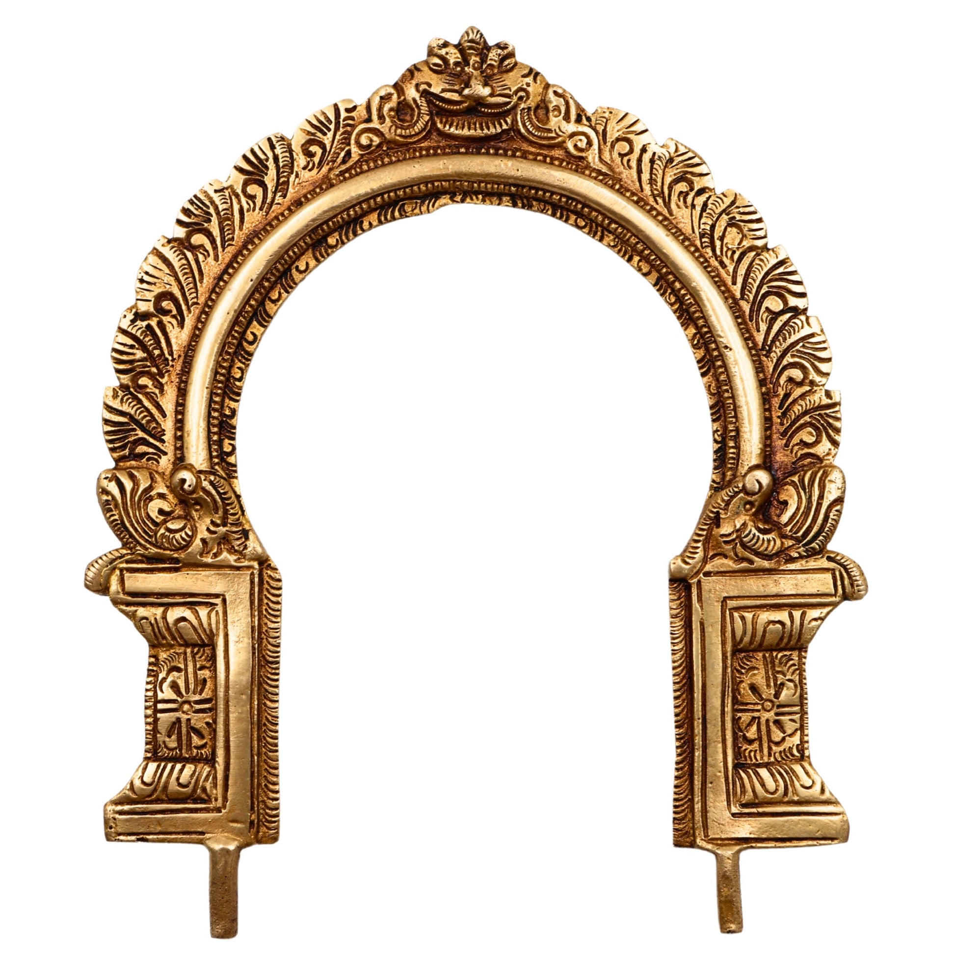 Brass Simha Yazhi Prabhavali for Idols-ArtyCraftz.com