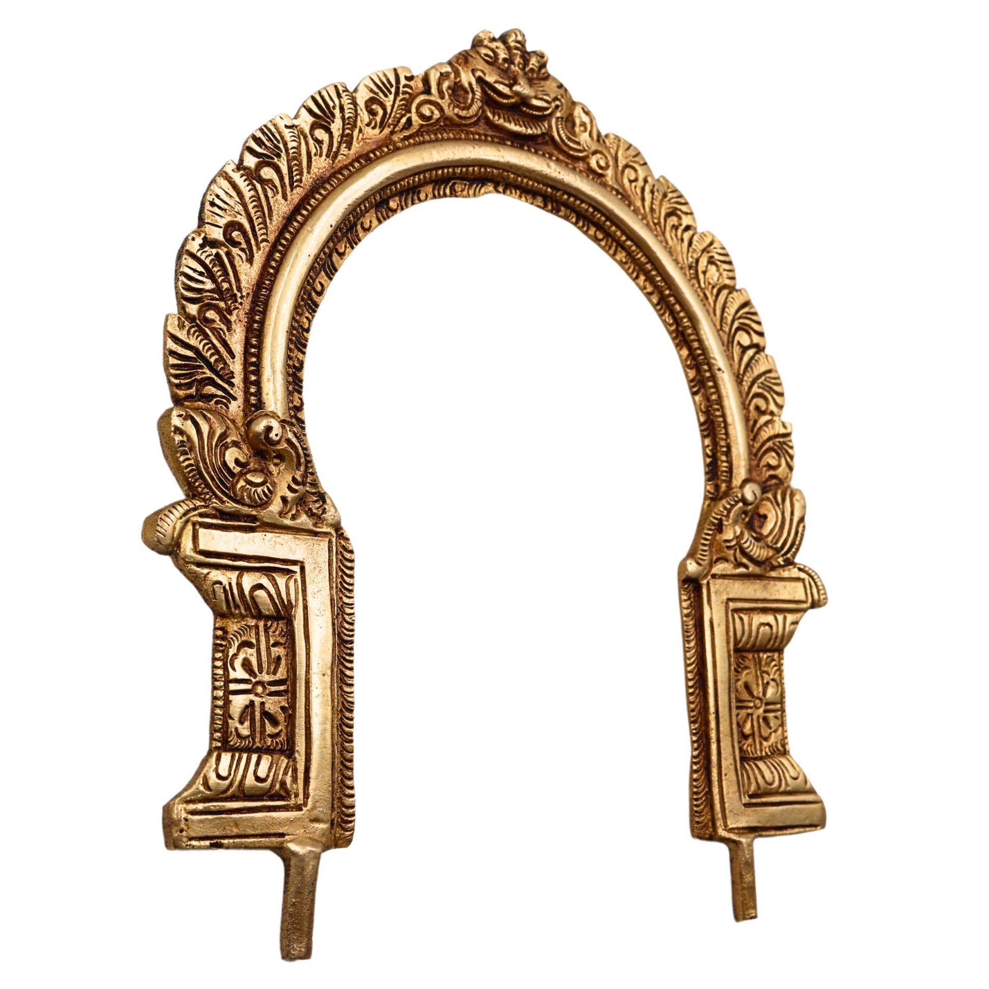 Brass Simha Yazhi Prabhavali for Idols-ArtyCraftz.com