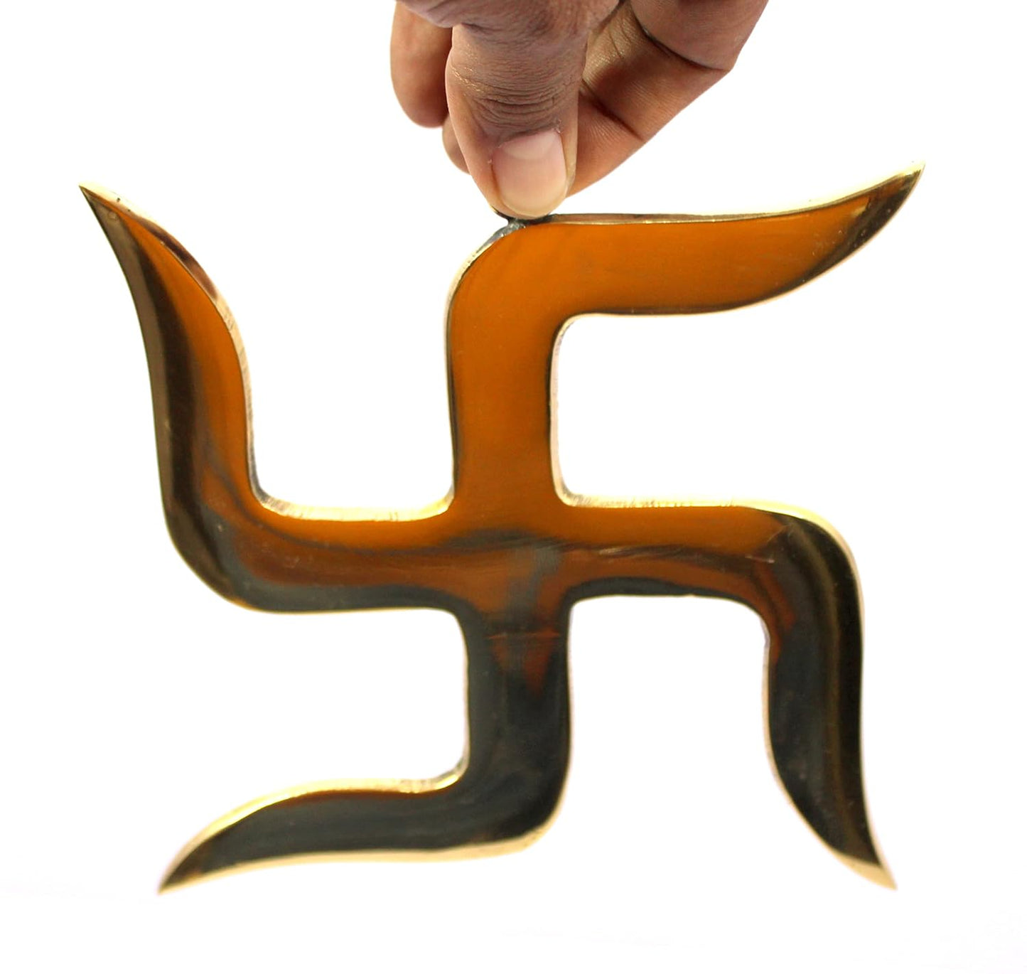 Brass Swastika Wall Hanging Yantra-ArtyCraftz.com