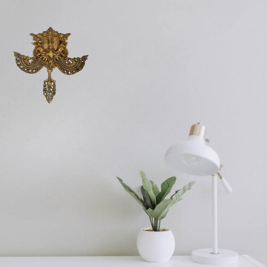 Brass Vastu Evil Eye Buri Nazar Protection Wall Hanging