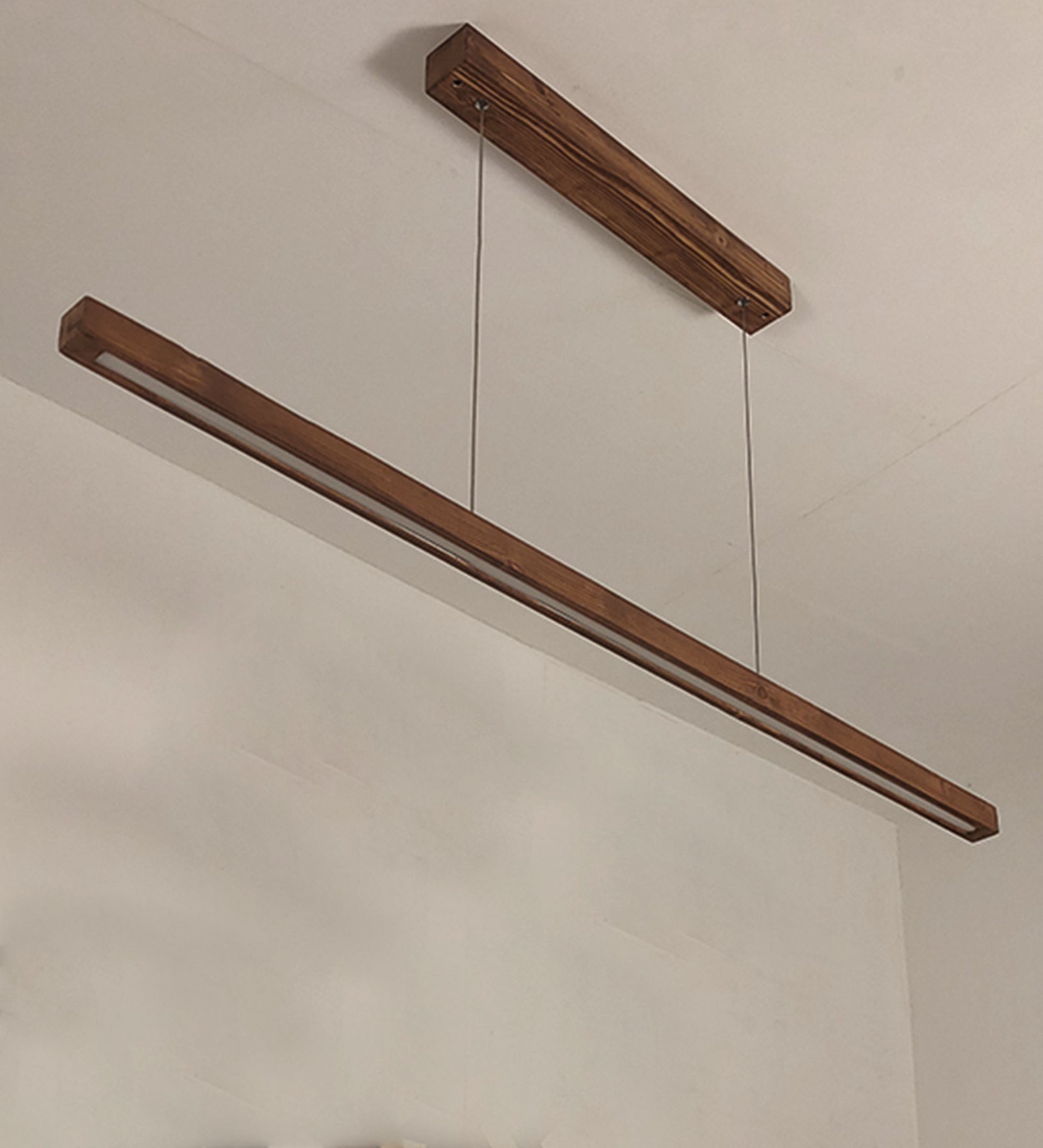 Brigitte 36 Brown Wooden LED Hanging Lamp
-ArtyCraftz.com