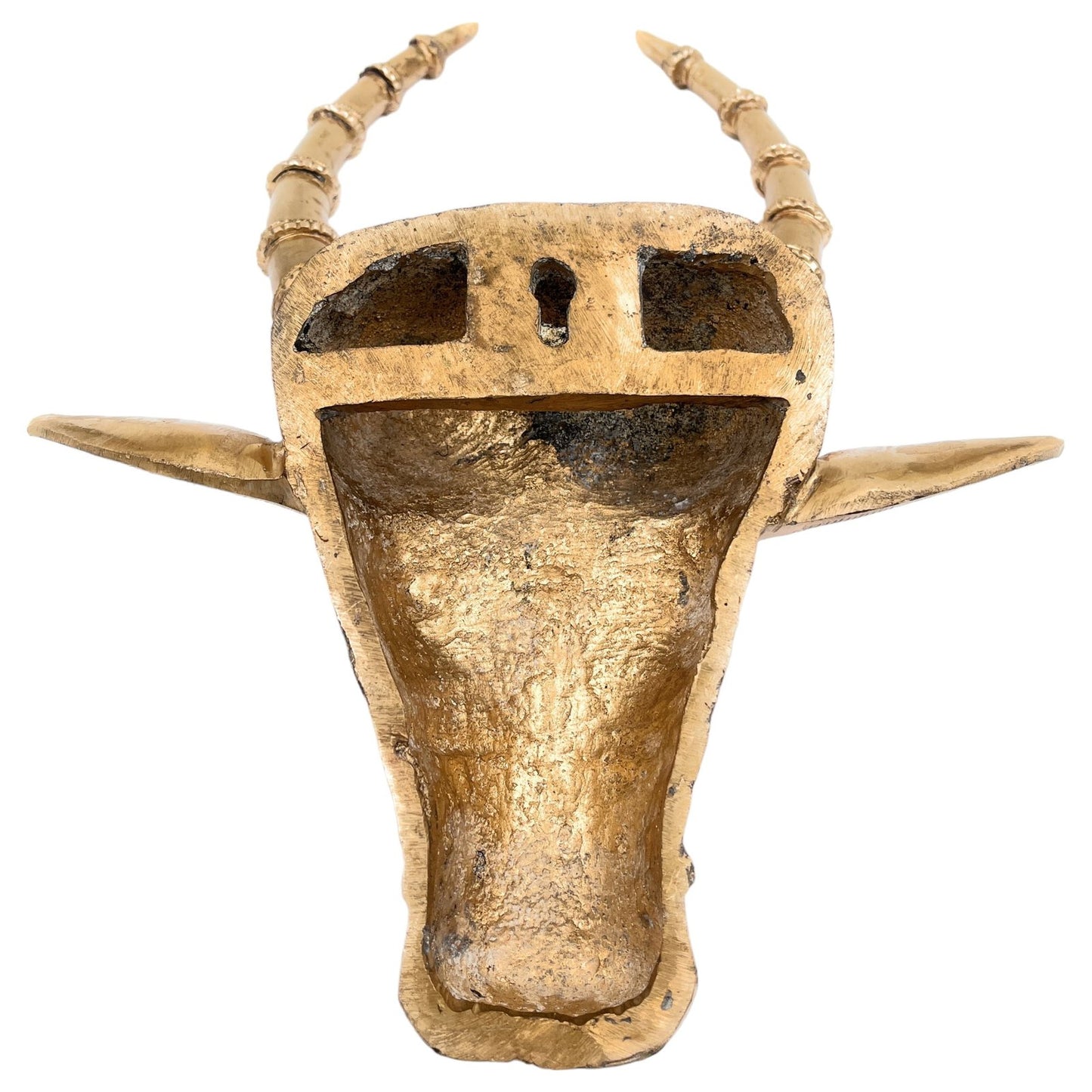 Bronze Bull Face Wall Hanging-
ArtyCraftz.com