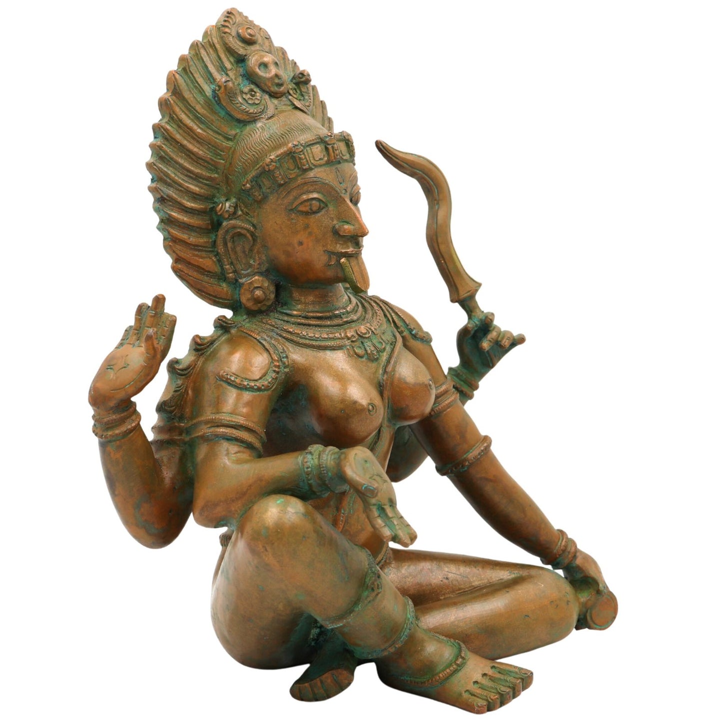 Bronze Goddess Kali Statue-ArtyCraftz.com