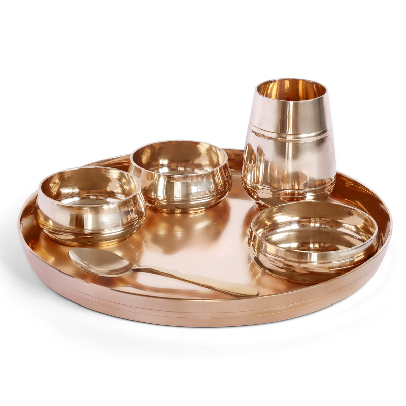 Bronze Plate Set