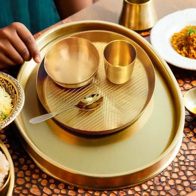 Bronze Plate Set