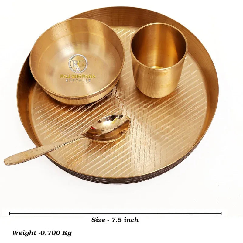 Bronze Plate Set