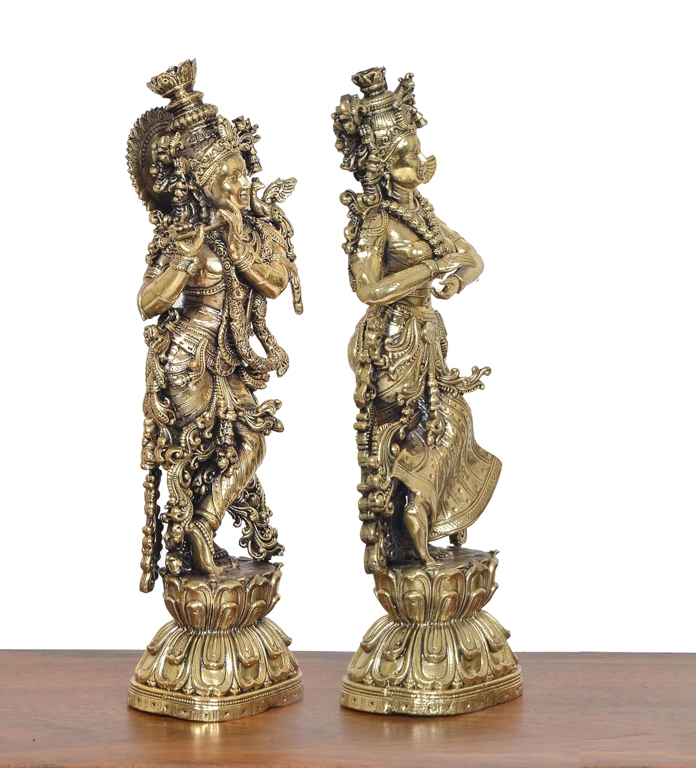 Bronze Radha Krishna Idol-ArtyCraftz.com