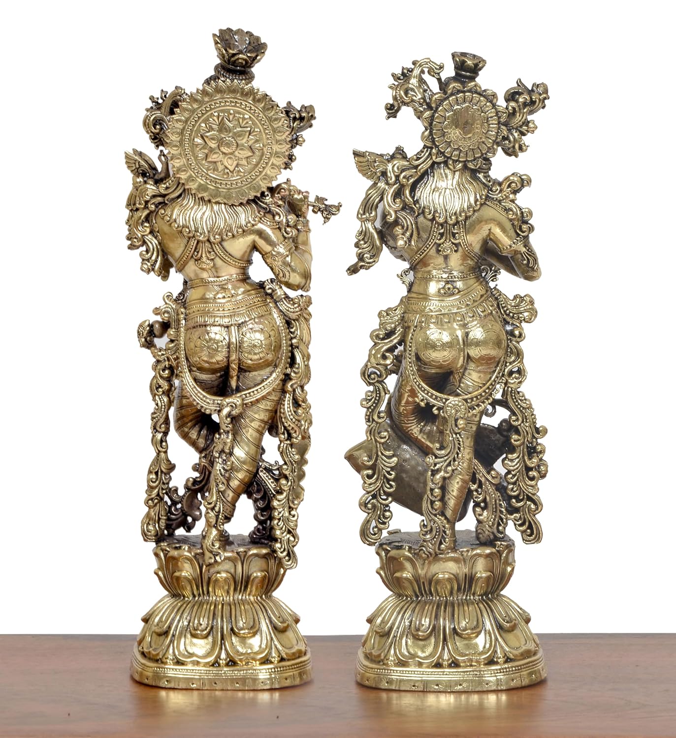 Bronze Radha Krishna Idol-ArtyCraftz.com