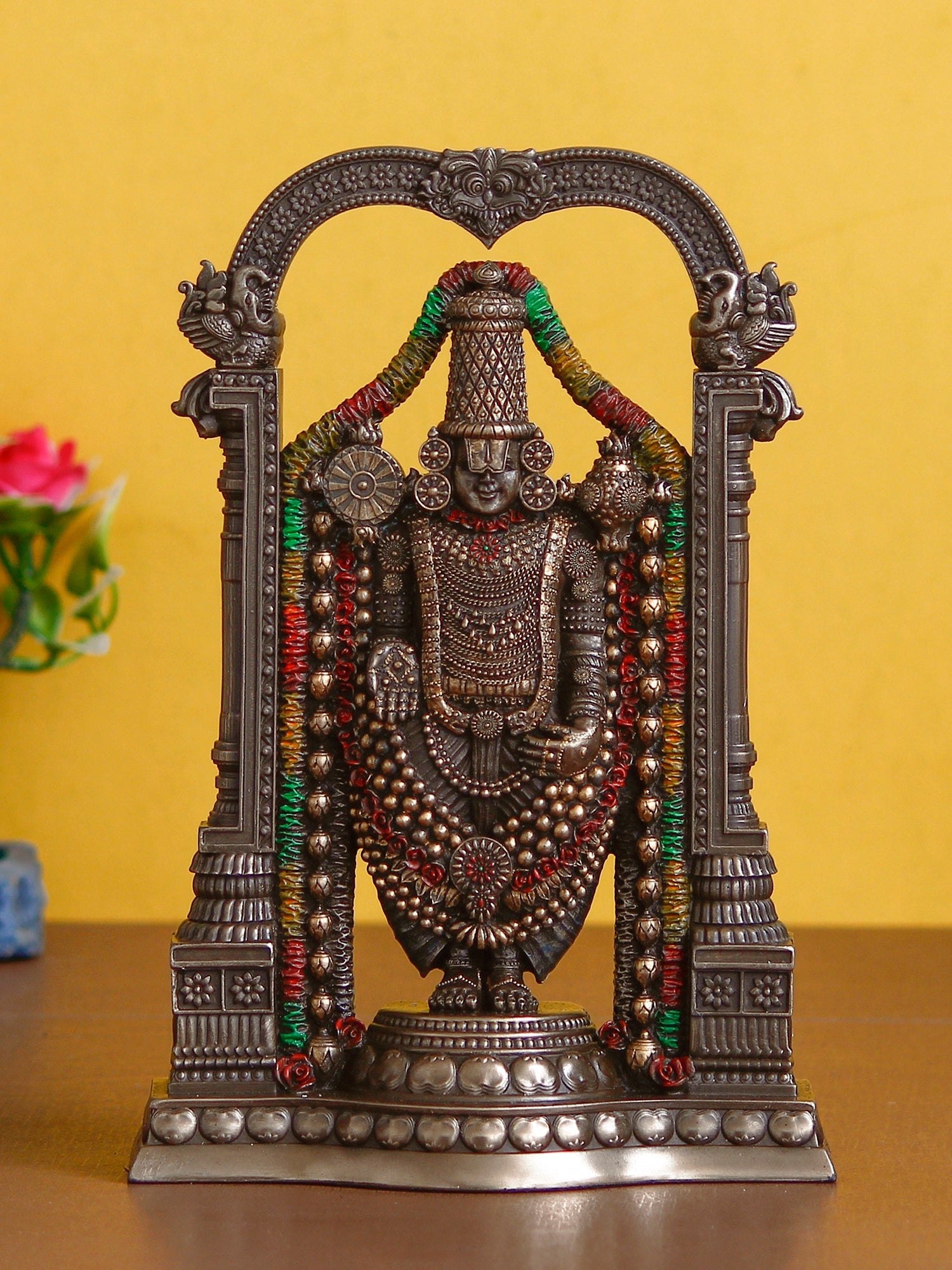 tirupati-balaji-cold-cast-bronze-resin-decorative-figurine-1