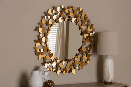 Iron Butterfly Wall Mirror