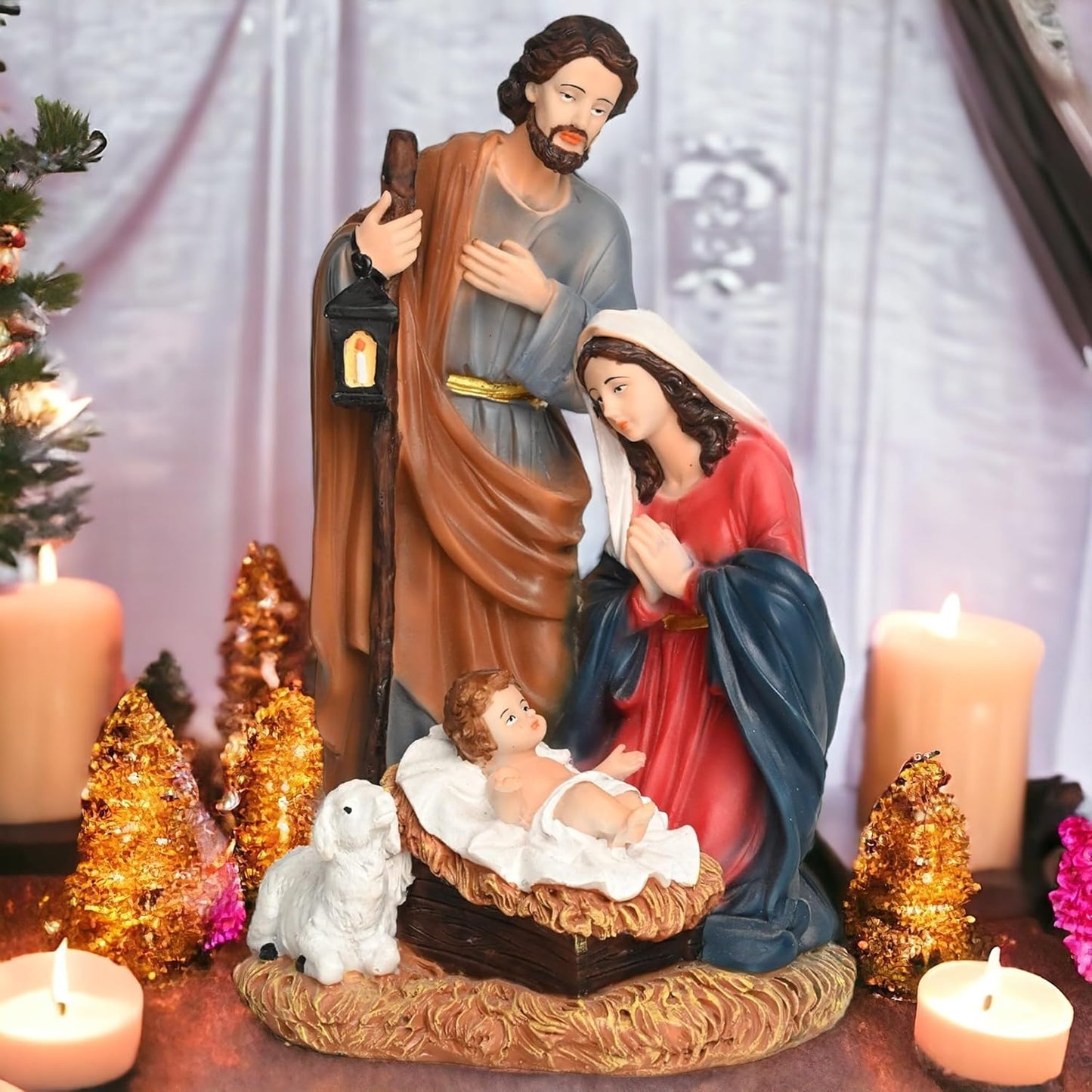 Christmas Holy Family Showpiece-ArtyCraftz.com