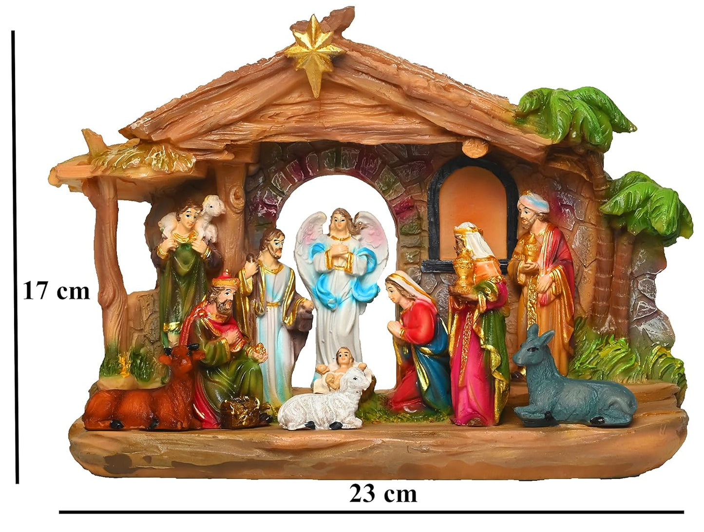 Christmas Nativity Scene Set with Stable-ArtyCraftz.com