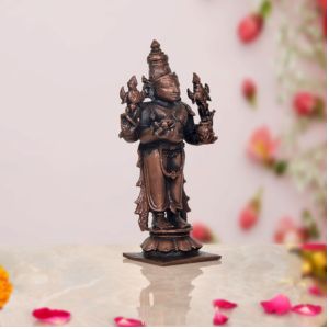 Copper Dhanvantari Idol