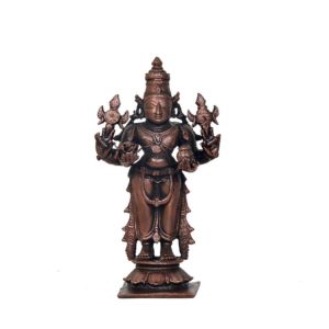 Copper Dhanvantari Idol