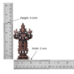 Copper Dhanvantari Idol