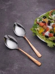 Copper Serving Bowl with Spoon, Hammered Design 320 ML Set of 1/2/3/5/6_-_ArtyCraftz.com