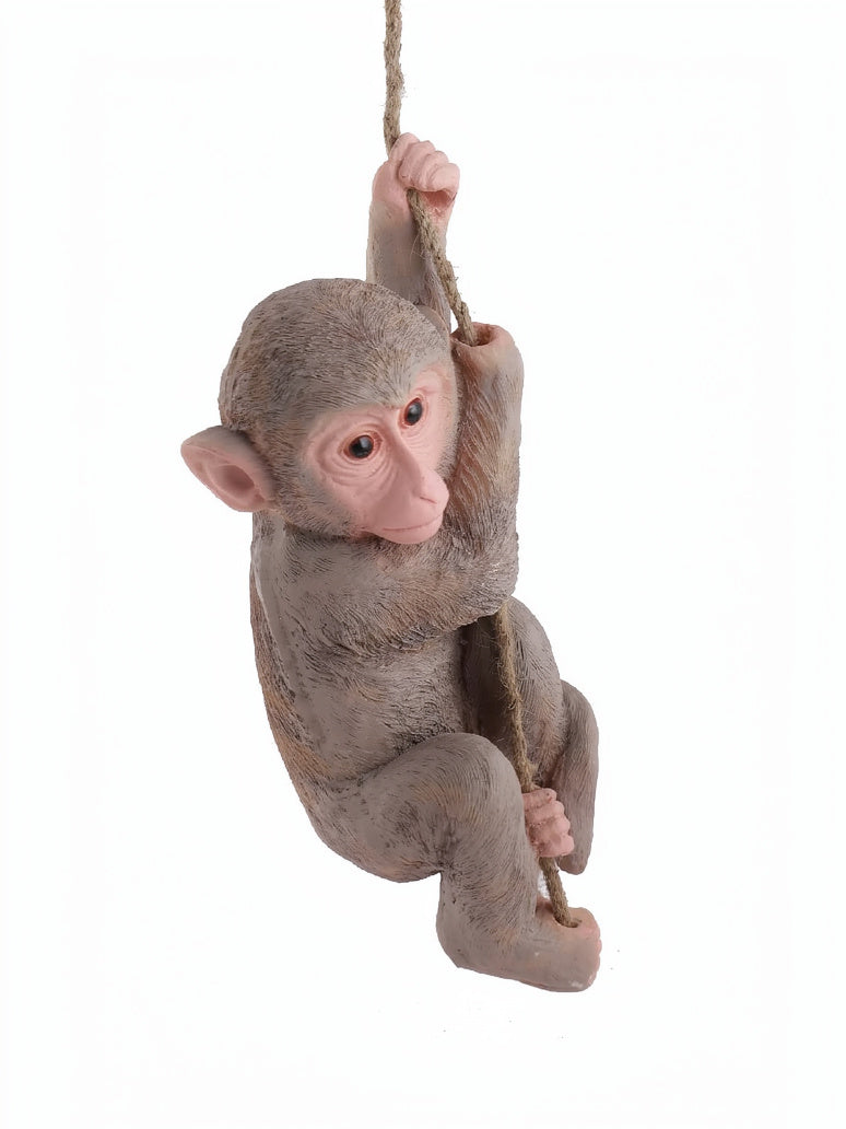 Cute Monkey Hanging Wall Decor Set of 2-ArtyCraftz.com