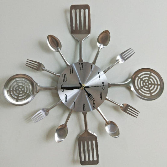 Cutlery Set Kitchen Wall Clock