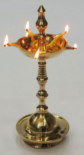 Designer Long Diyas Home, Pooja Room, Pancharti - ArtyCraftz.com