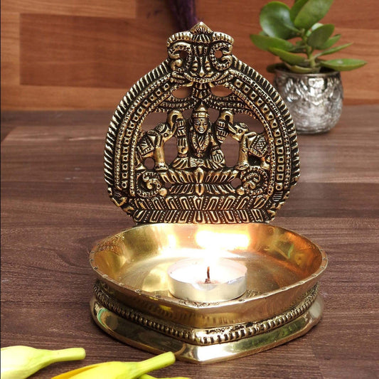 Designer Table Diya of Gajlakshmi - ArtyCraftz.com