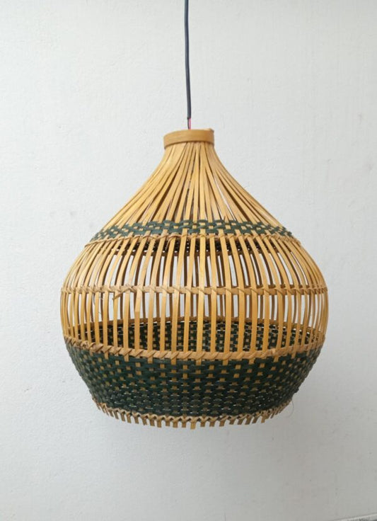 Dome Shaped Bamboo Lampshade-ArtyCraftz.com