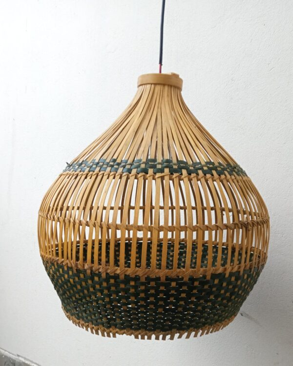 Dome Shaped Bamboo Lampshade-ArtyCraftz.com