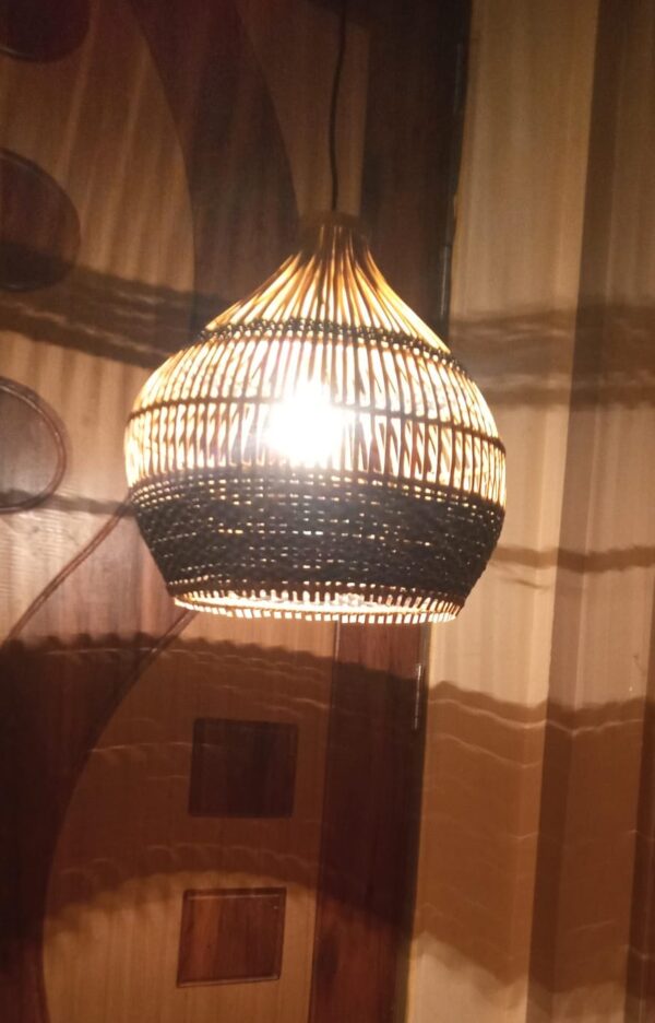 Dome Shaped Bamboo Lampshade-ARtyCraftz.com