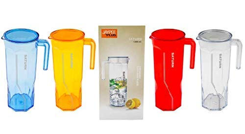 Dual Shade See Through Jug Bottle Dispenser with Handle & Clear Lid-ArtyCraftz.com