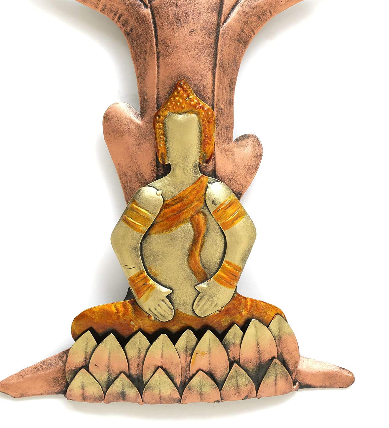 ED Tree Wall Art Buddha Metal Wall Hanging-ArtyCraftz.com