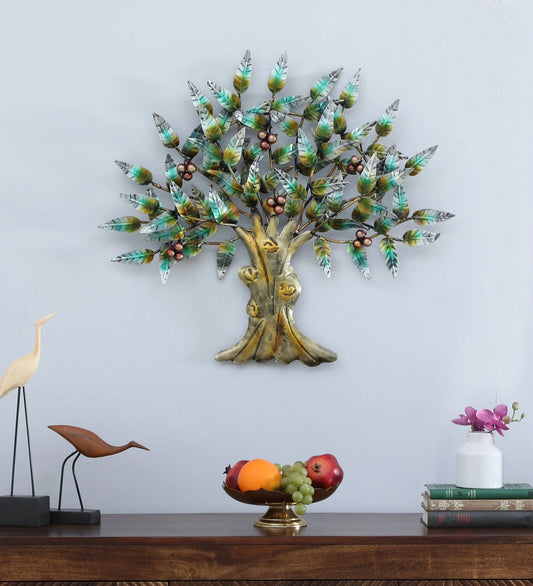 tree design iron wall art metal wall hanging-ArtyCraftz.com