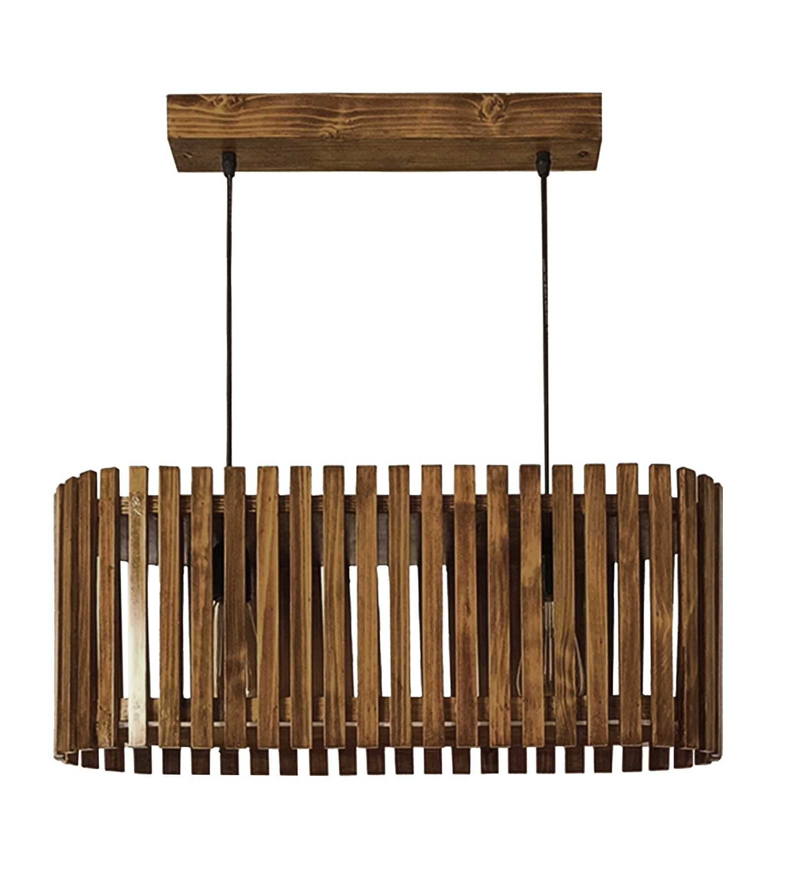 Elora 24 Centrum Wooden Hanging Lamp-ArtyCraftz.com