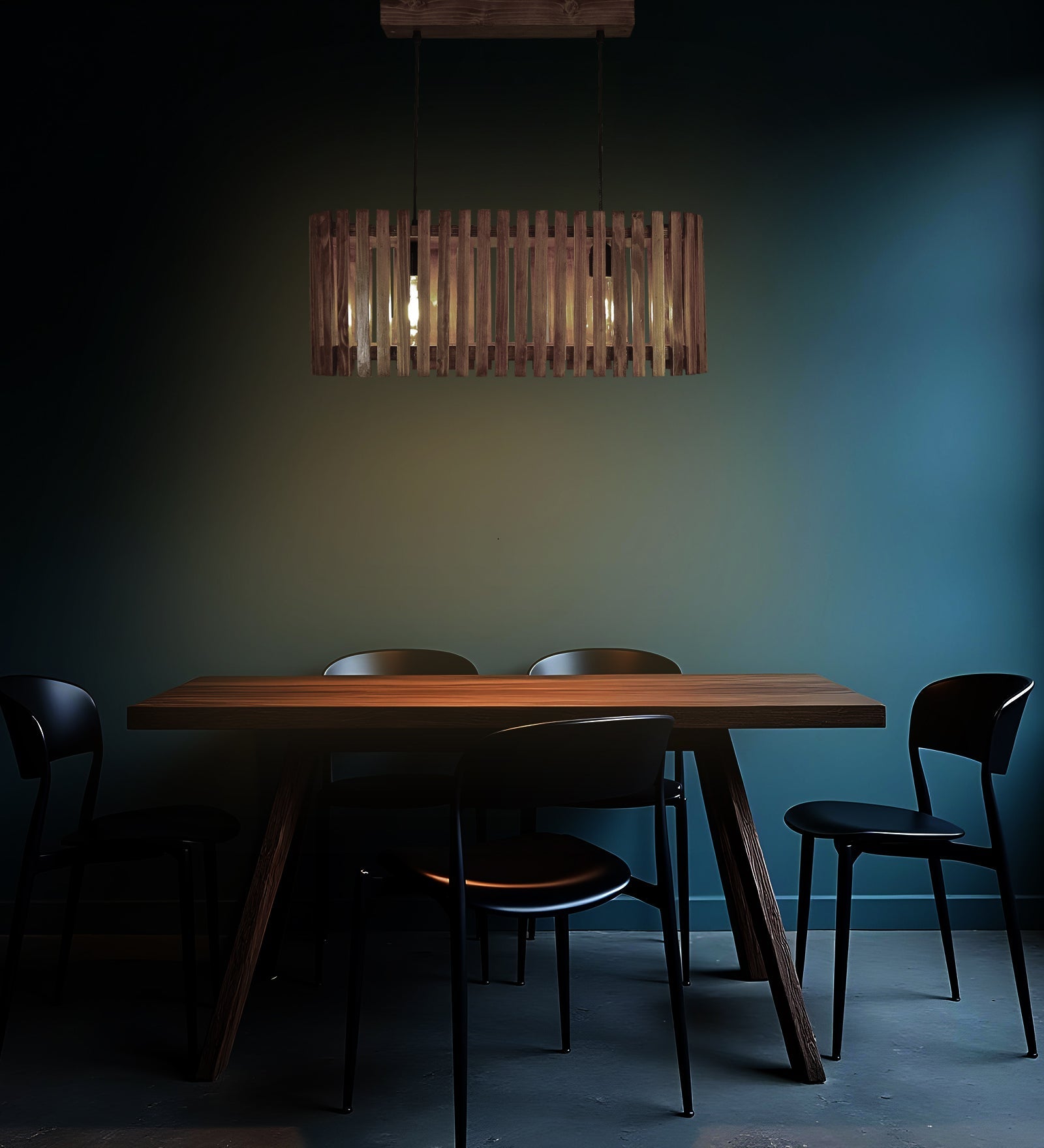 Elora 24 Centrum Wooden Hanging Lamp-ArtyCraftz.com