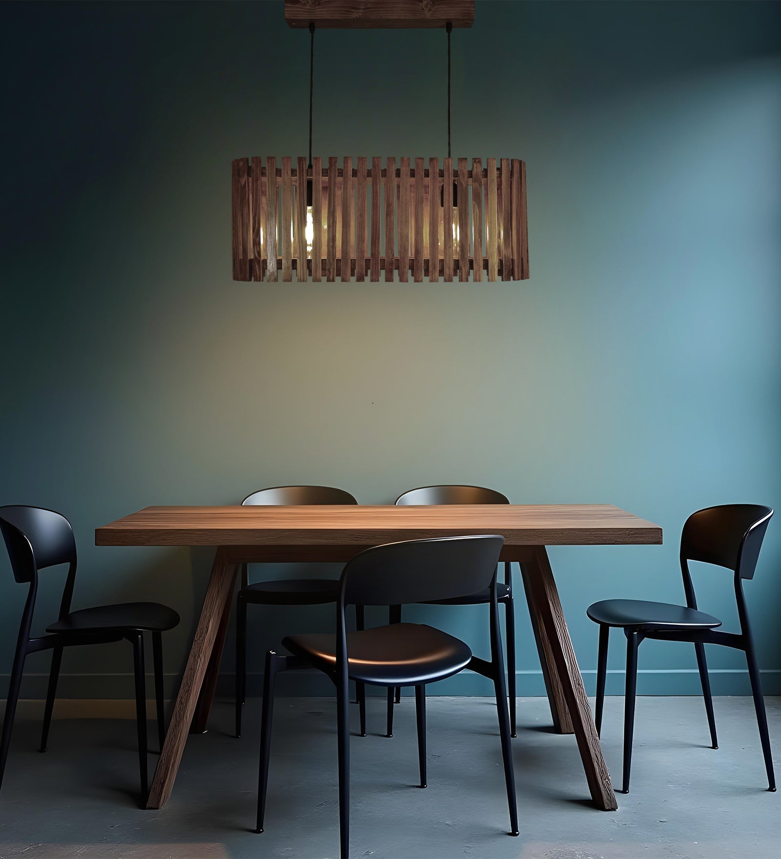 Elora 24 Centrum Wooden Hanging Lamp-ArtyCraftz.com